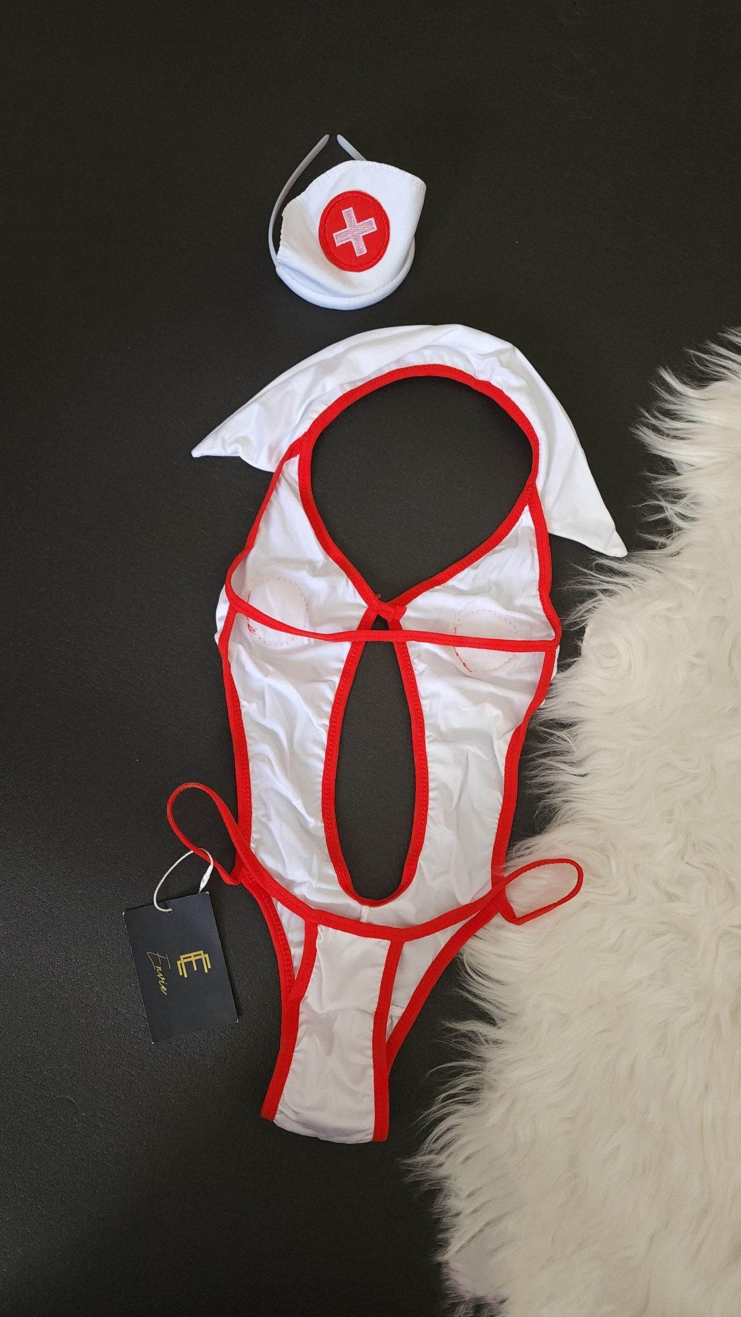Sexy Infirmière cosplay taille XS-S