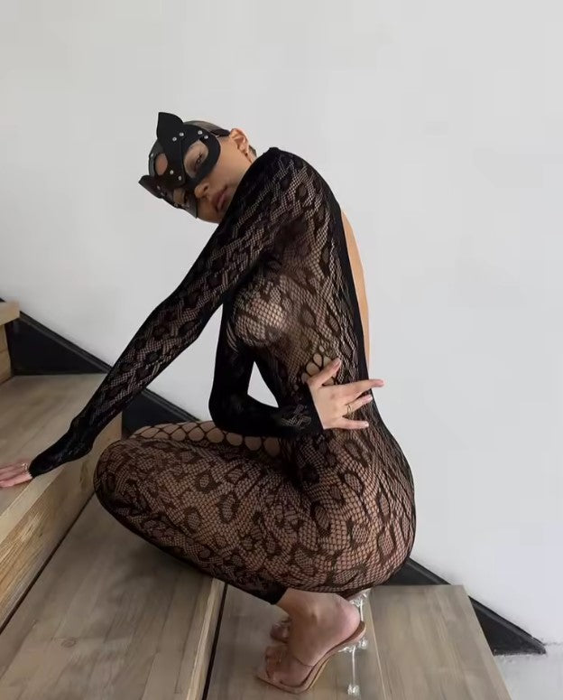 Sexy combinaison dentelle
