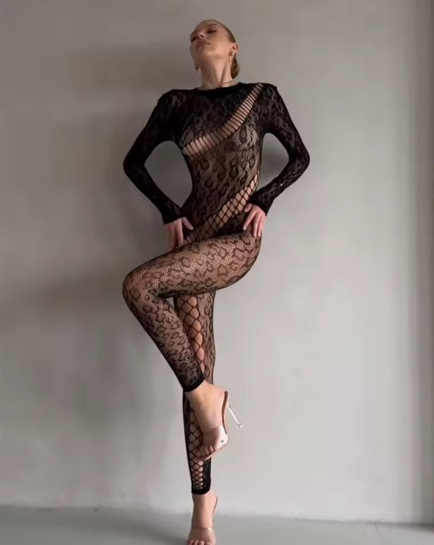 Sexy combinaison dentelle