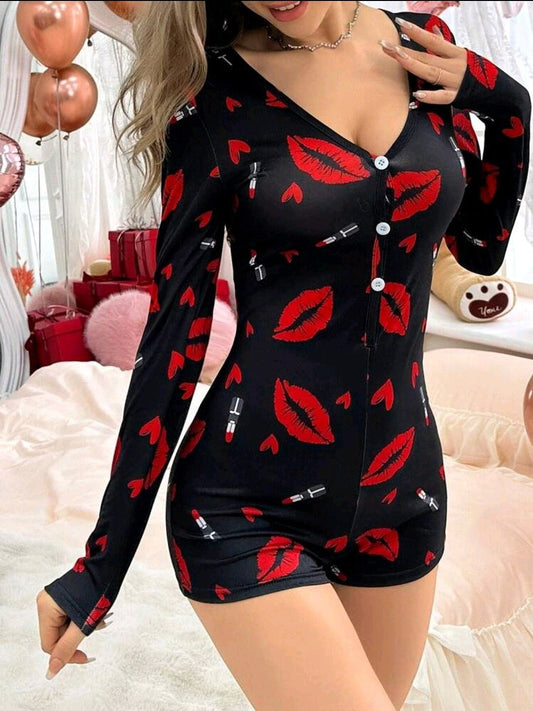 Sexy jumpsuit pyjama