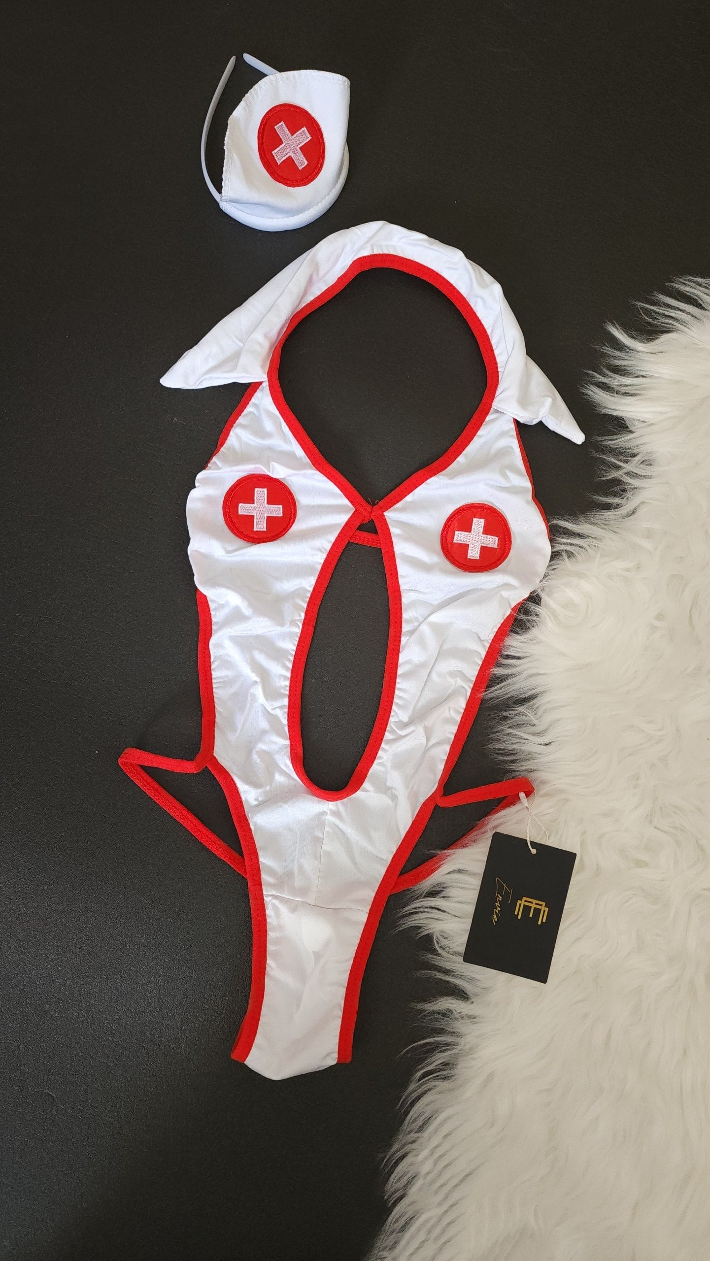 Sexy Infirmière cosplay taille XS-S