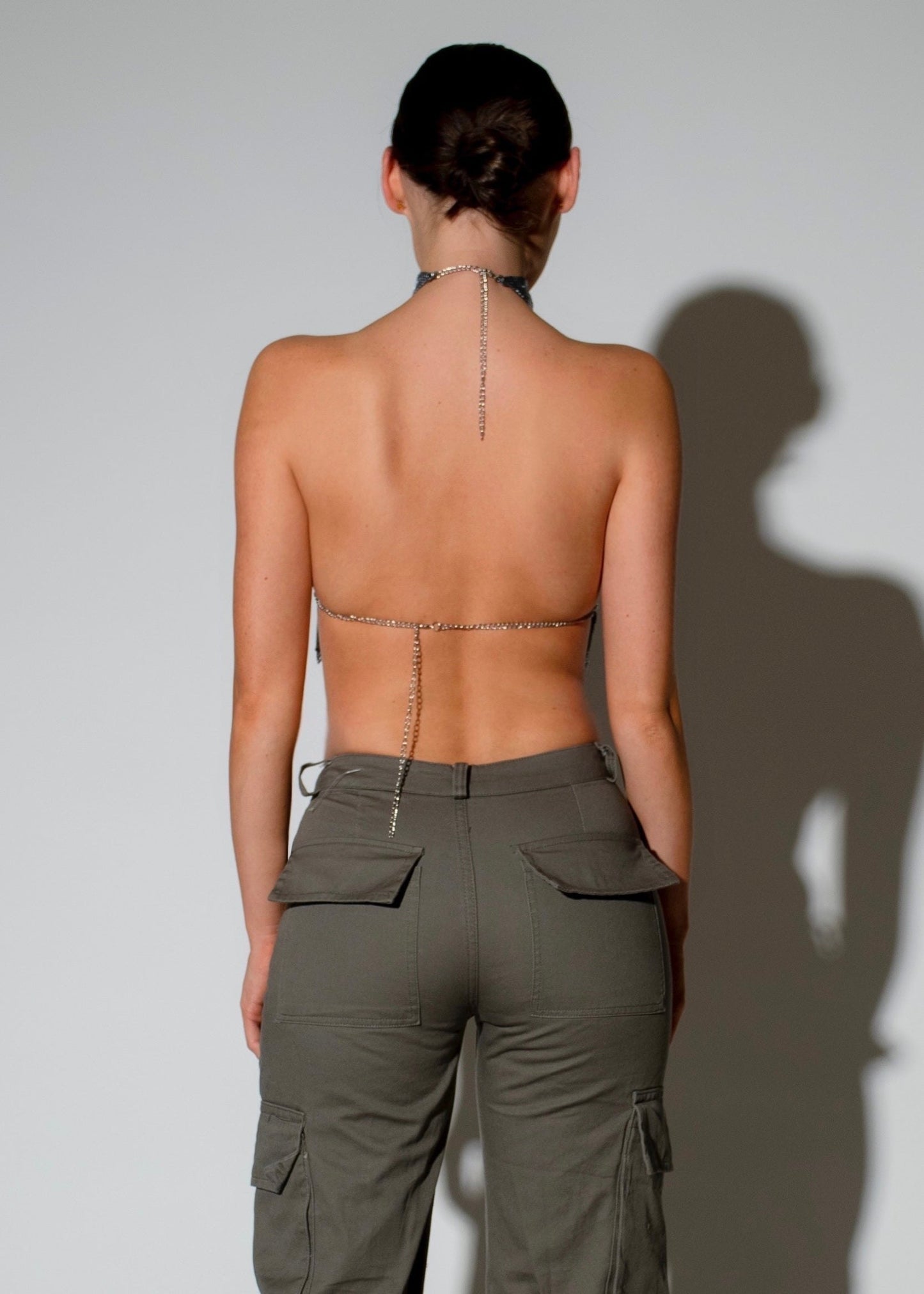 Top métallique taille unique