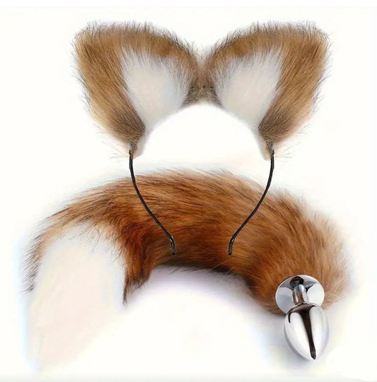 Butt Plug Fox Tail