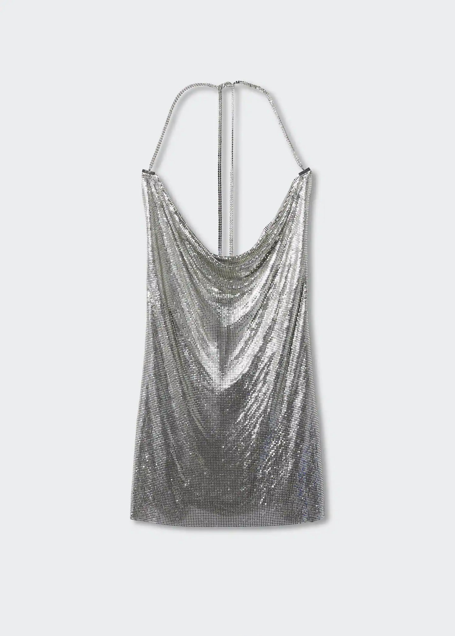 High quality sexy metal dress
