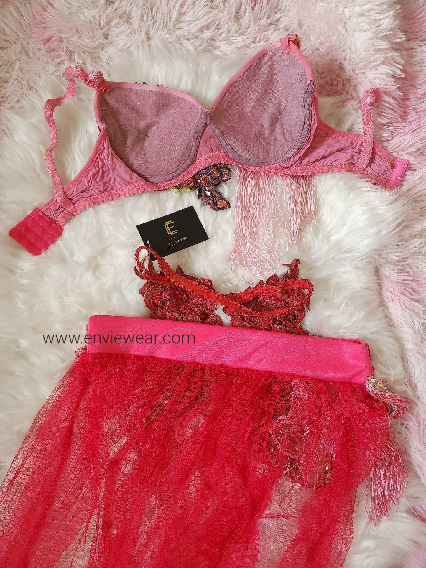 Standard 2 pieces tenu de dance hand-made