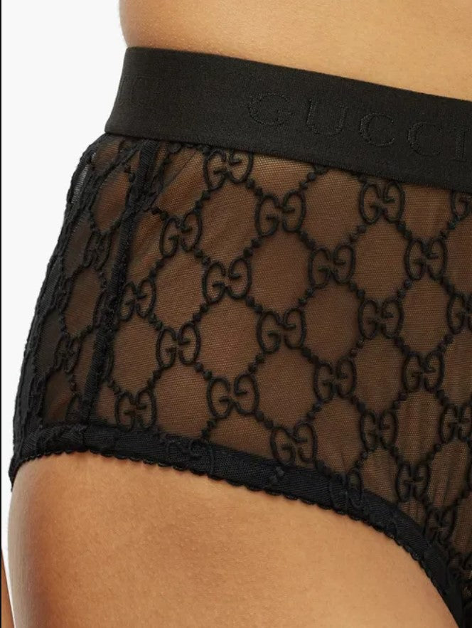 Gucci  gg tulle lingerie set